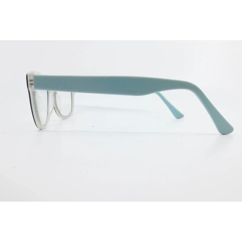 Project Runway PR13 Eyeglasses Black Light Blue Rectangular Frames 53-18-135